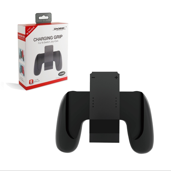 

Dobe charging grip with 1800mah battery stand holder for nintendo switch joy cons charger