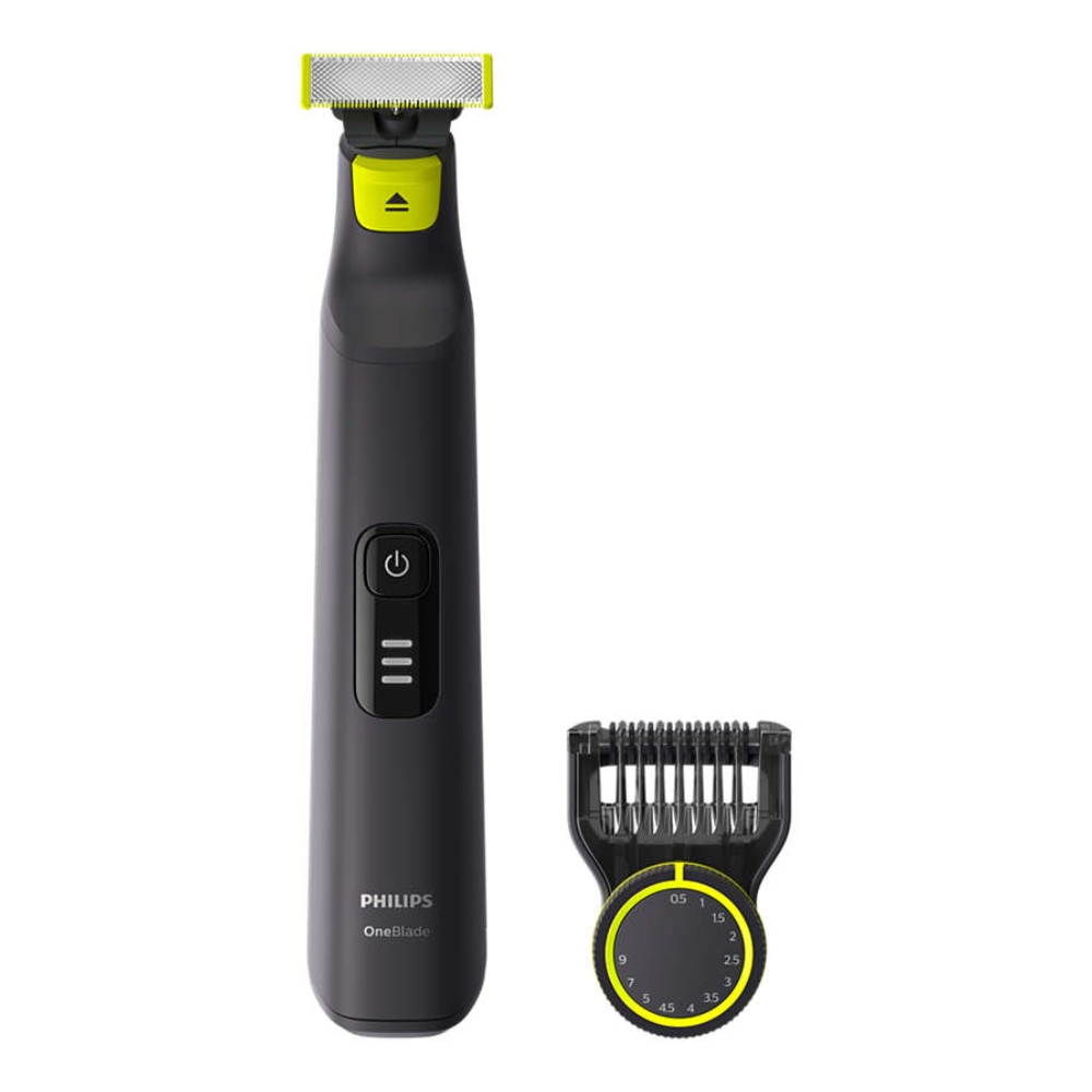 

Philips oneblade pro hybrid styler for trim, shave, edge, qp6530/23 - black