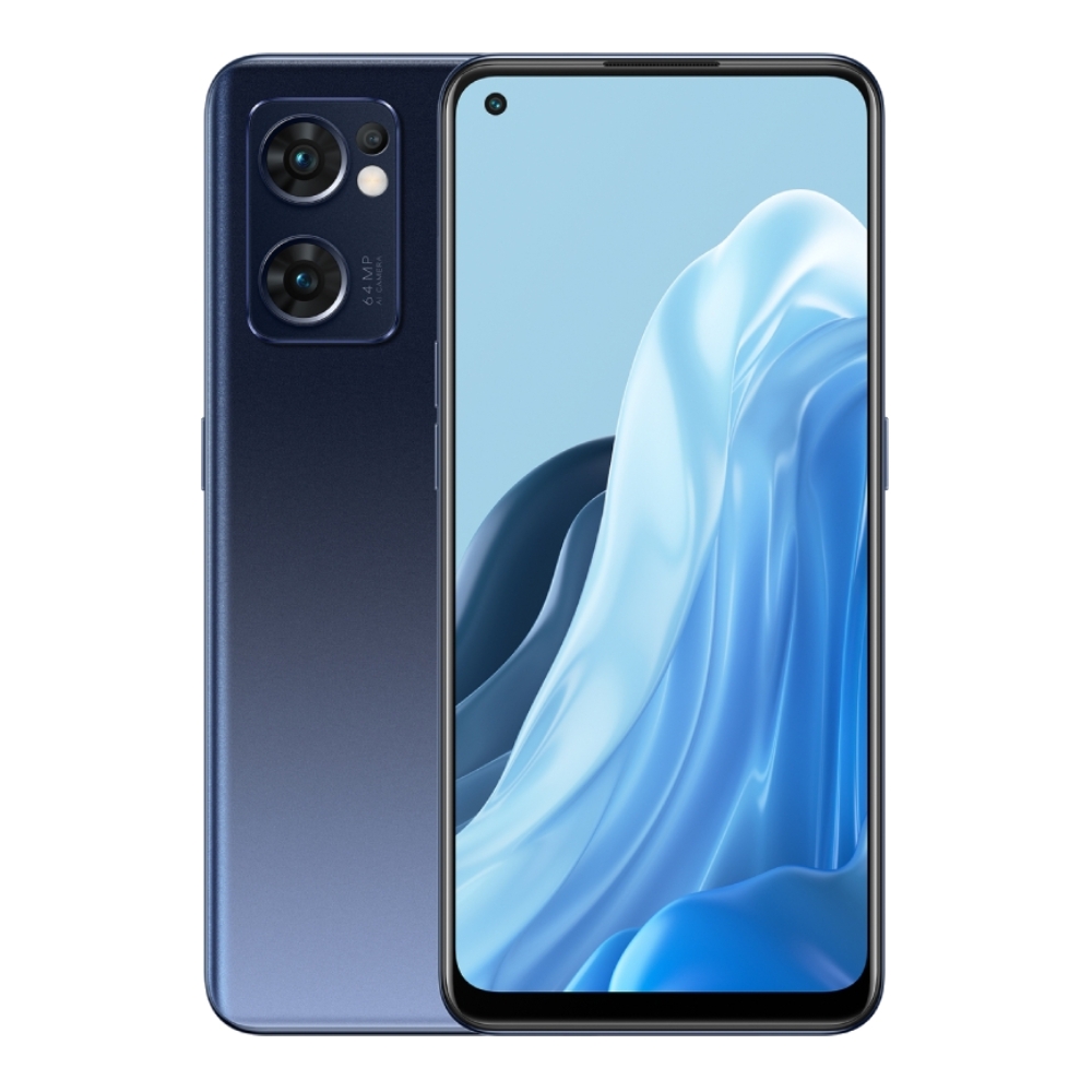 Buy Oppo reno7 256gb 5g phone - black in Saudi Arabia