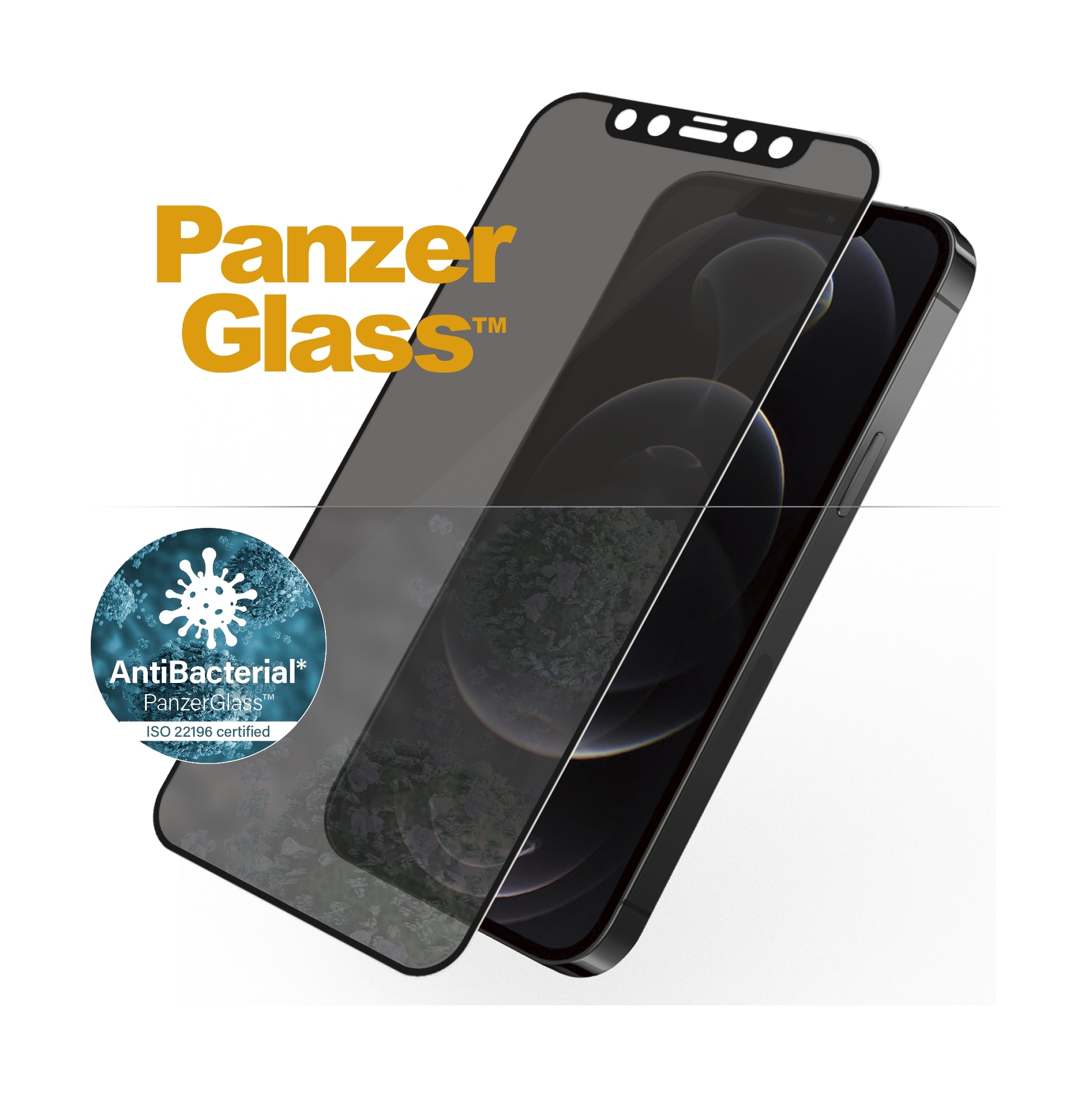 

Panzerglass iphone 12 pro edge to edge screen protector (p2711) - privacy