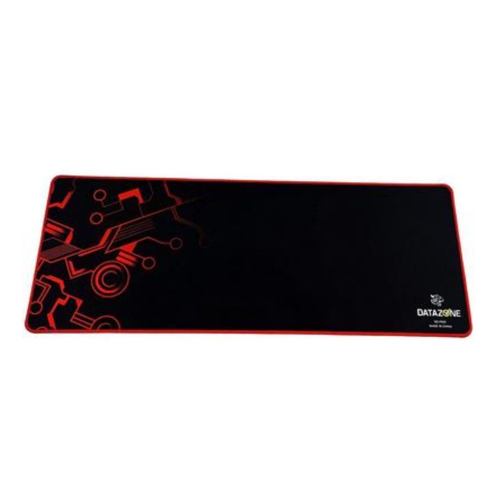 Buy Datazone gaming mouse pad - black / red in Saudi Arabia