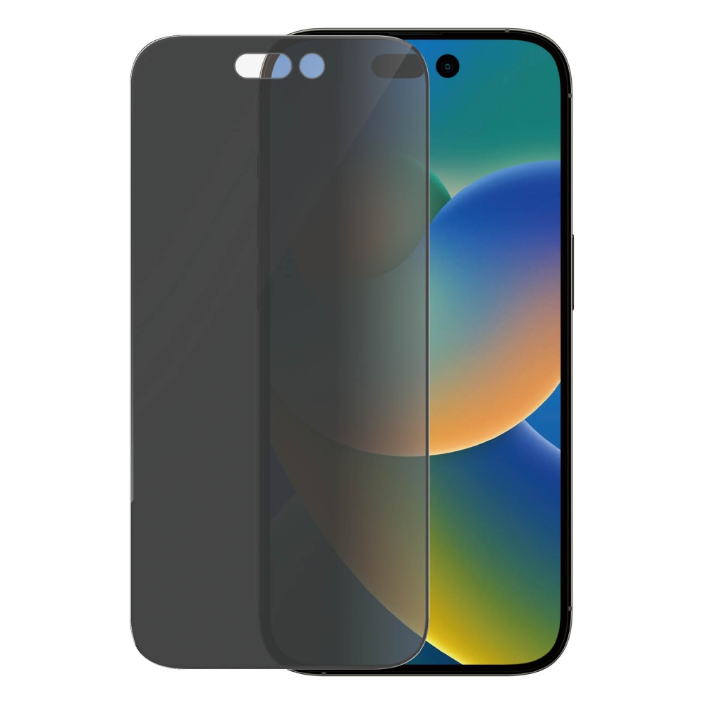 Panzer screen protector with applicator iphone 14 pro 6. 1 inch - privacy