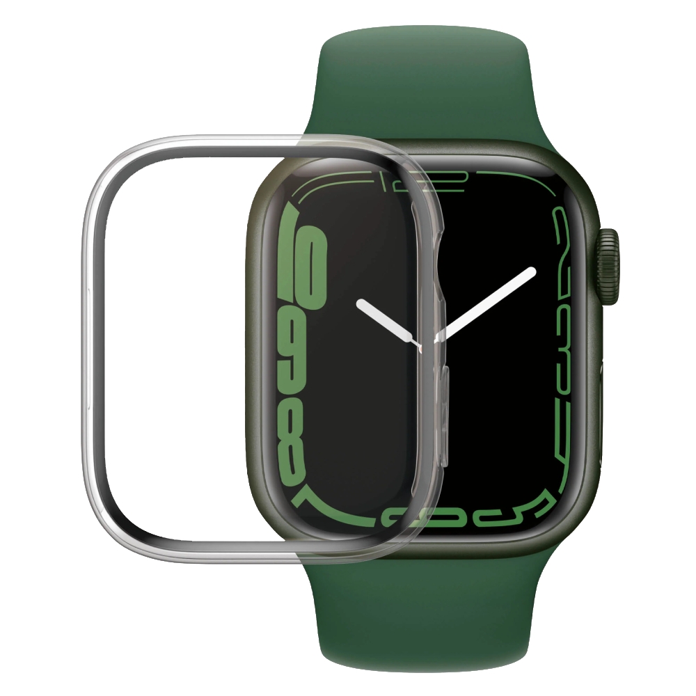 Buy Panzerglass screen protector full body apple watch series 7 41mm clear in Saudi Arabia