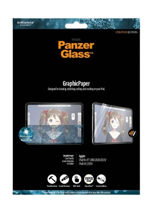 

Panzerglass graphicpaper apple ipad pro 11" & ipad air (2020) paper feel - clear
