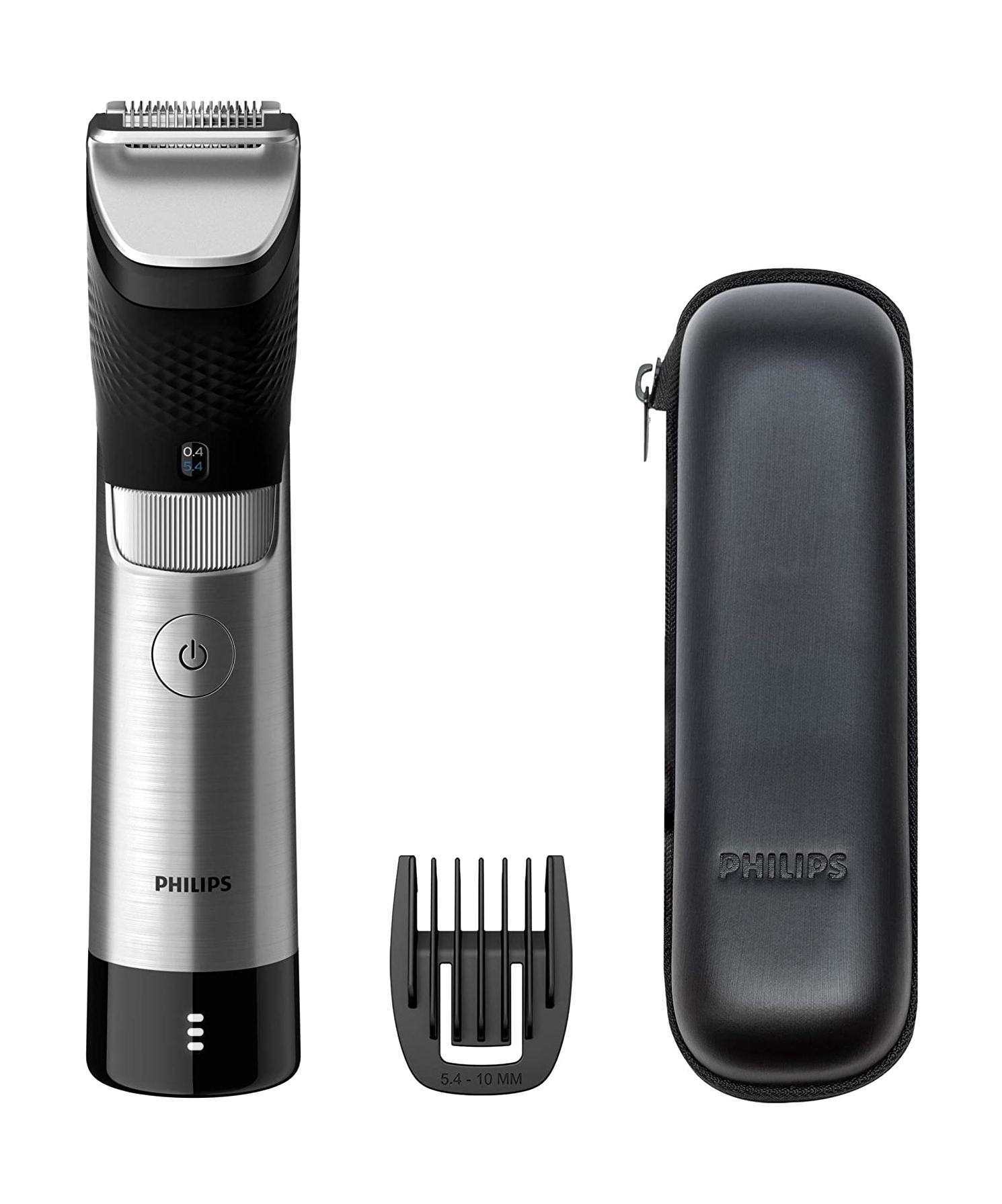 

Philips bt9810 9000 prestige beard trimmer - black/sliver