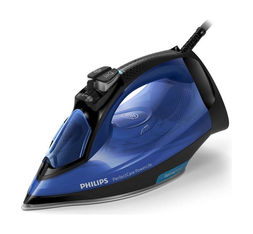 

Philps 2500w 350ml optimal temp steam iron (gc3920/26) - blue
