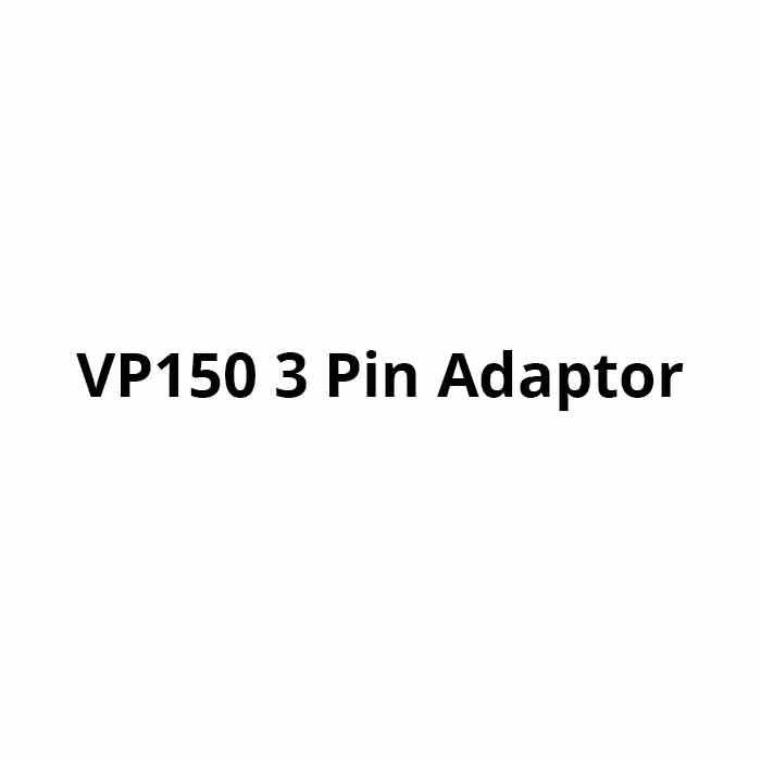 

Vp150 3 pin adaptor