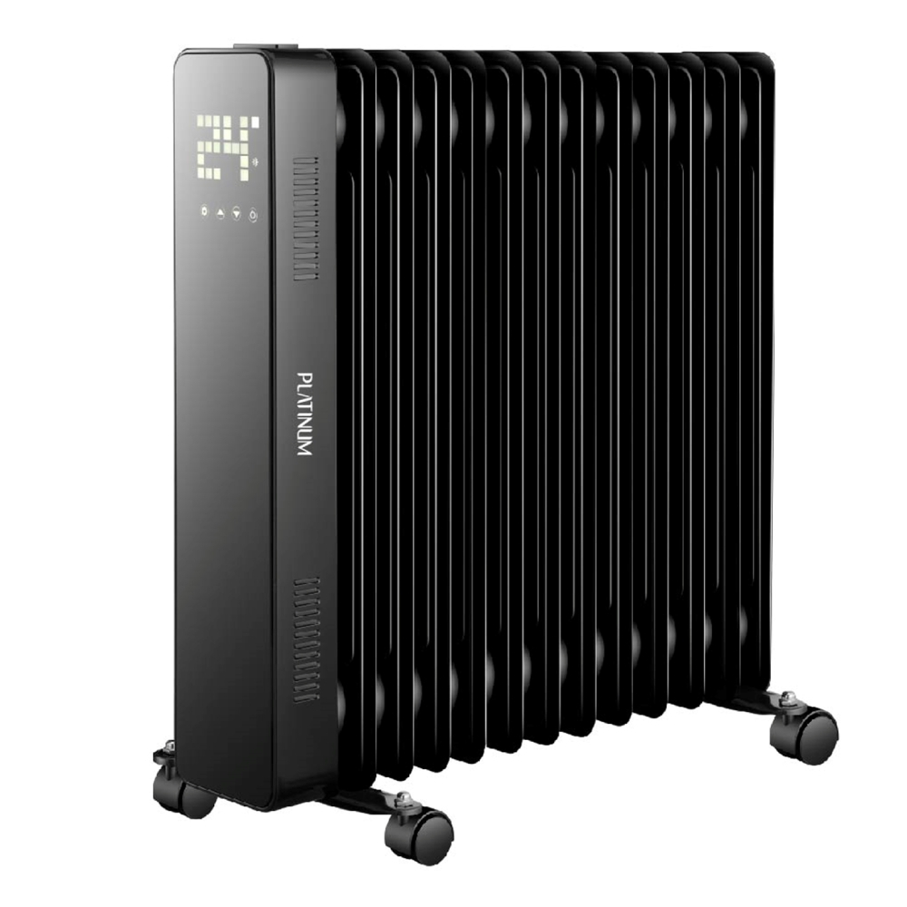 Buy Platinum 13 fins oil heater (oh-1313) black in Saudi Arabia