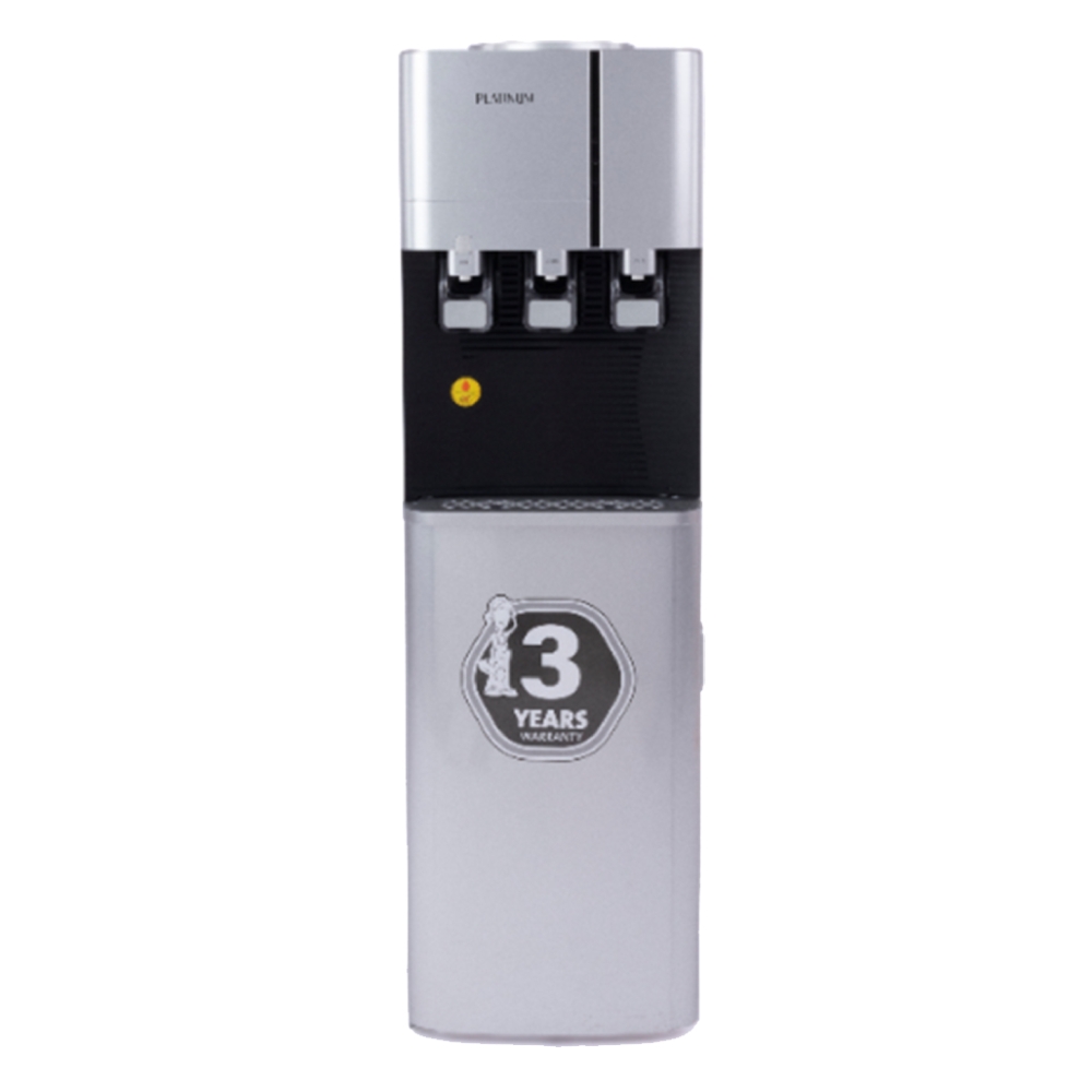 Buy Platinum water dispenser 3taps top loading (wd6210s) silver in Saudi Arabia