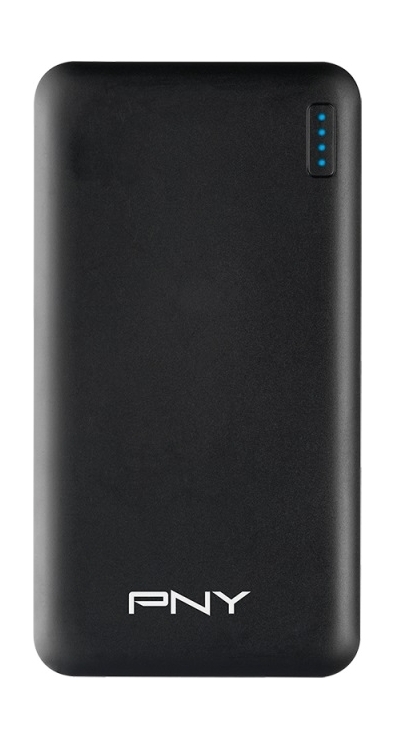 

Pny powerpack slim 5,000mah portable powerbank - black