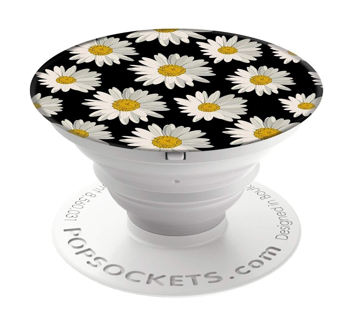 Buy Popsockets phone stand and grip (800010) - daisies in Saudi Arabia