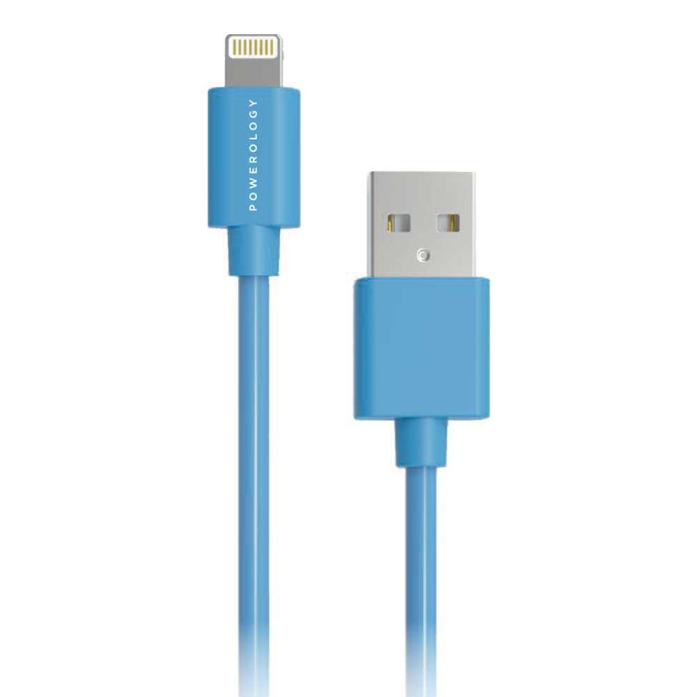 

Powerology basic lightning 1. 2m cable - blue