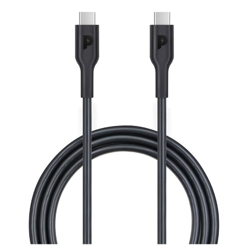 

Powerology pvc usb-c to usb-c 100w 2m cable - black