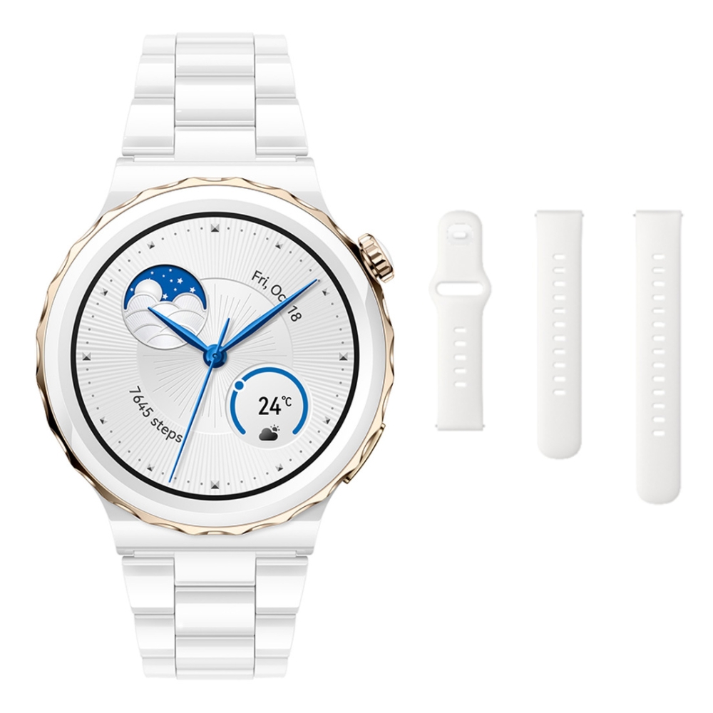 Buy Pre-order: huawei gt 3 pro frigga smart watch - 43mm in Saudi Arabia