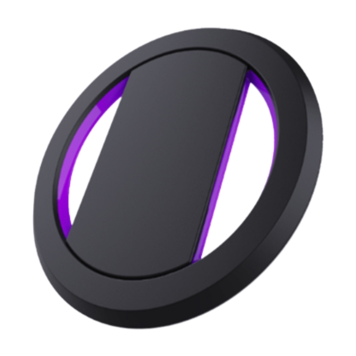 

Ohsnap phone grip - black / purple