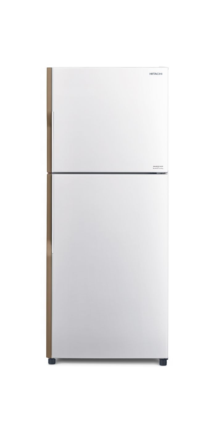 

Hitachi 11. 84 cft top mount refrigerator (r-v400ps8k) - white