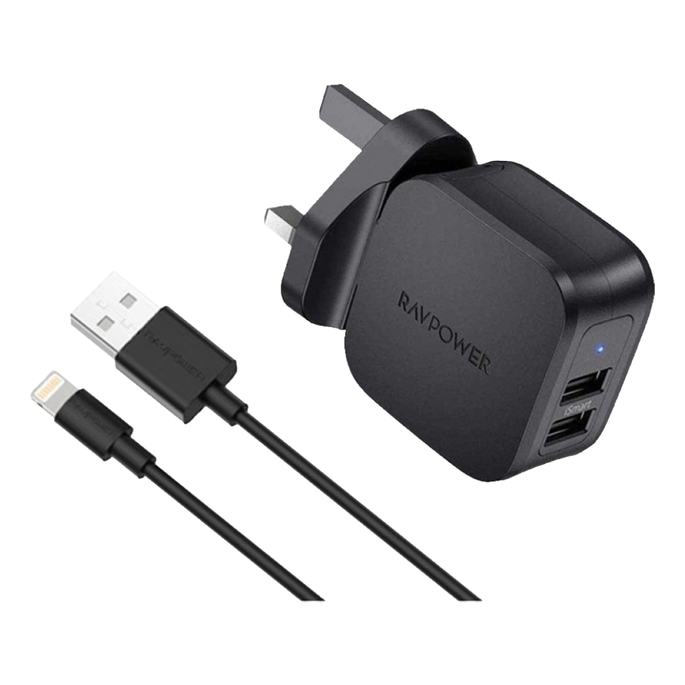

Ravpower 2-pack usb charger combo