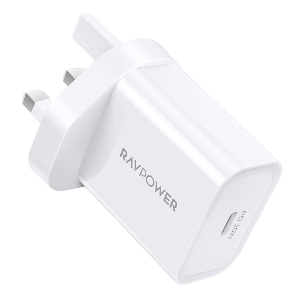 

Ravpower 20w wall charger - white