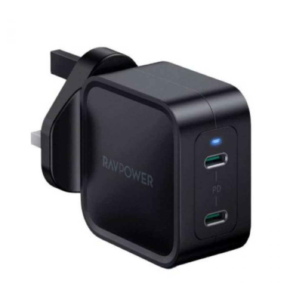 

Ravpower fast charger usb-c power adapter rp-pc152 - black