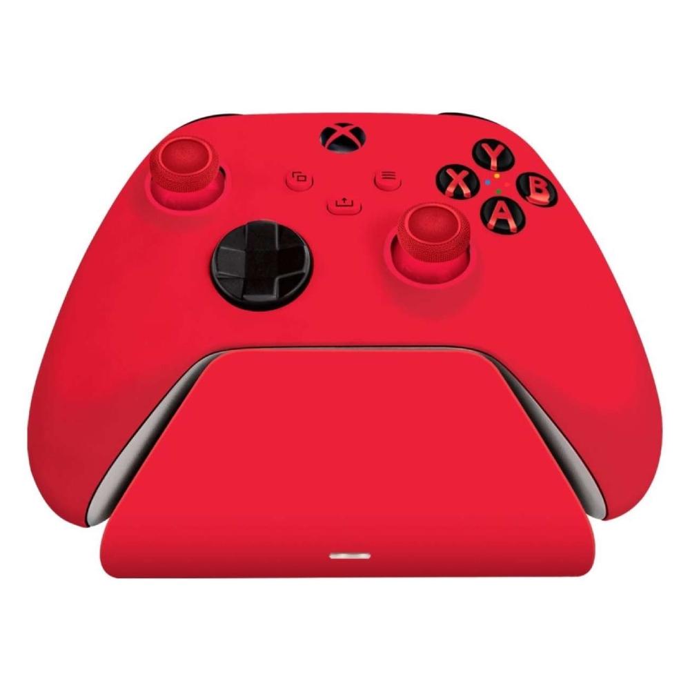 Razer universal quick charging stand for xbox - pulse red (controller sold separately)