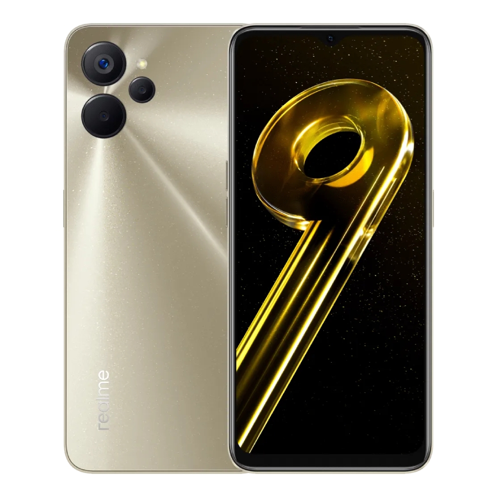 Buy Realme 9i 5g 128gb phone - metallica gold in Saudi Arabia