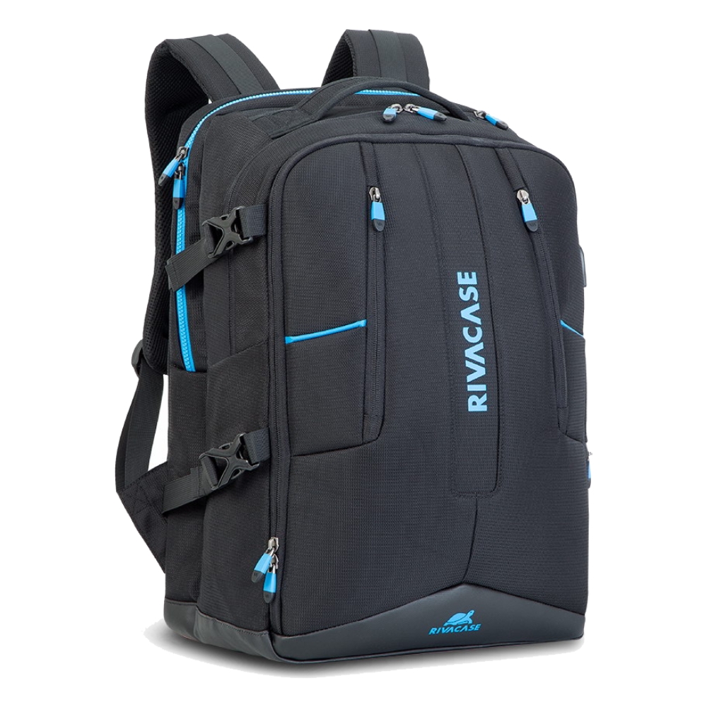 Buy Riva gaming backpack 17. 3-inch - black in Saudi Arabia