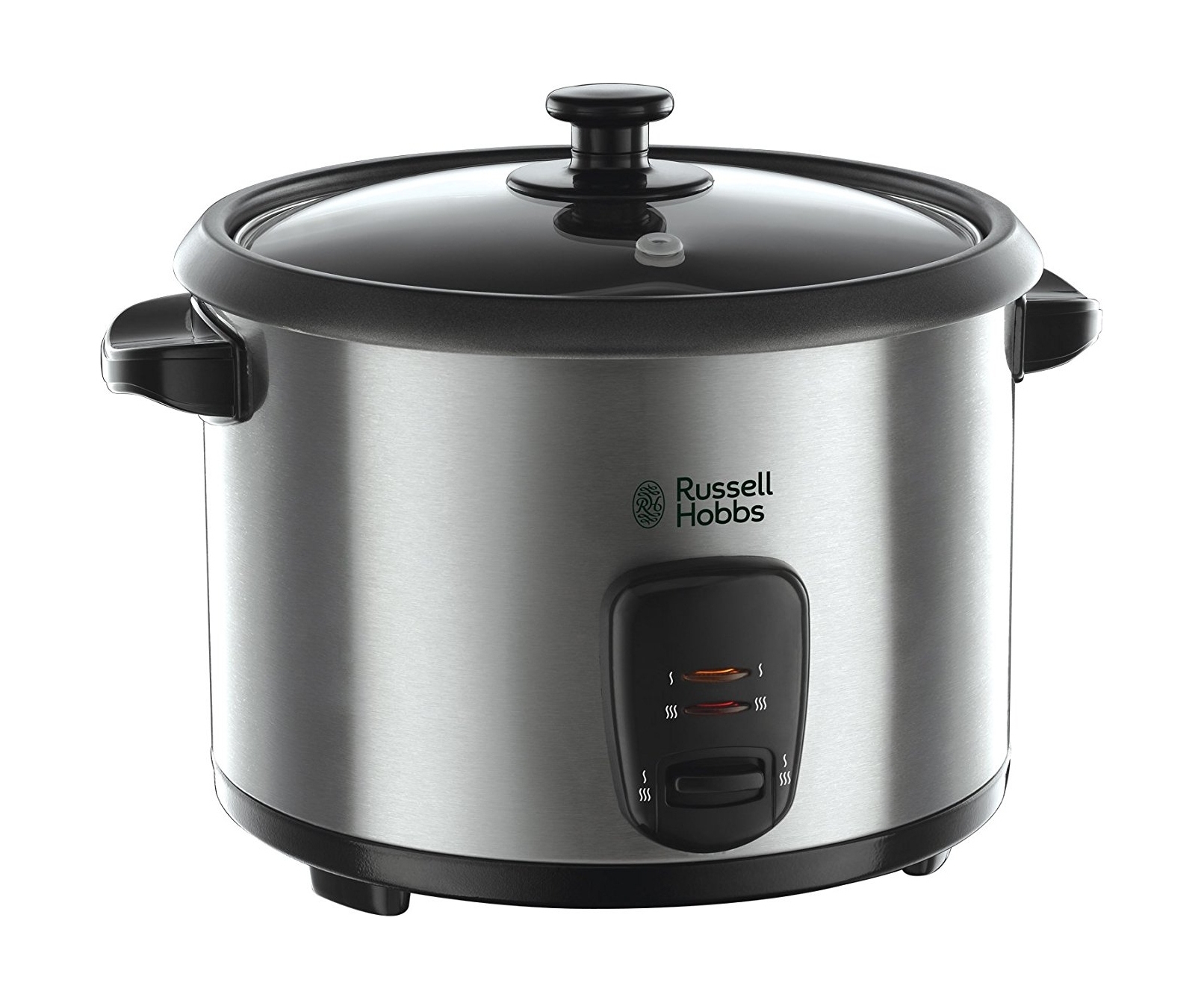 Russell hobbs rice cooker and steamer - 700w 1. 8l (19750) silver