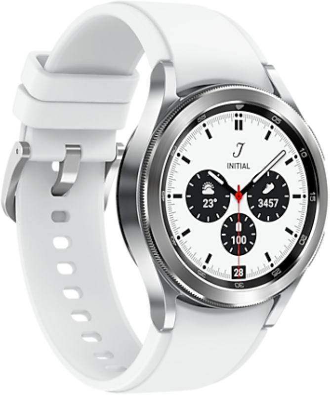 Buy Samsung galaxy watch4 classic 42mm - silver in Saudi Arabia