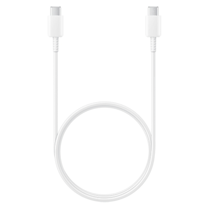 Buy Samsung usb-c to usb-c 1m cable - white in Saudi Arabia