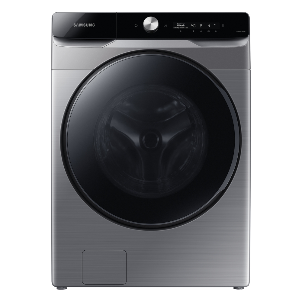 Buy Samsung 18/11kg, 1100rpm front load washer/dryer (wd18t6300gp) in Saudi Arabia