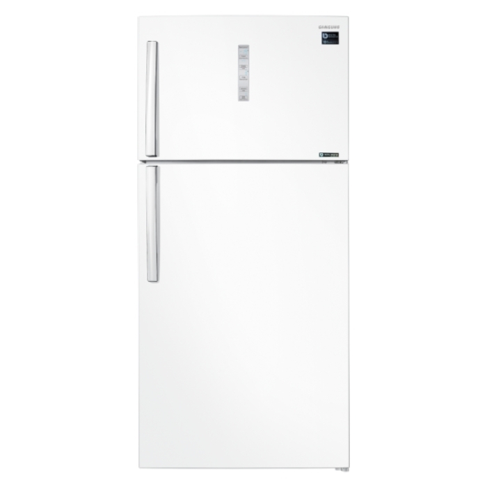 Buy Samsung 20. 7 cft refrigerator top freezer (rt58k7030wwb) white in Saudi Arabia
