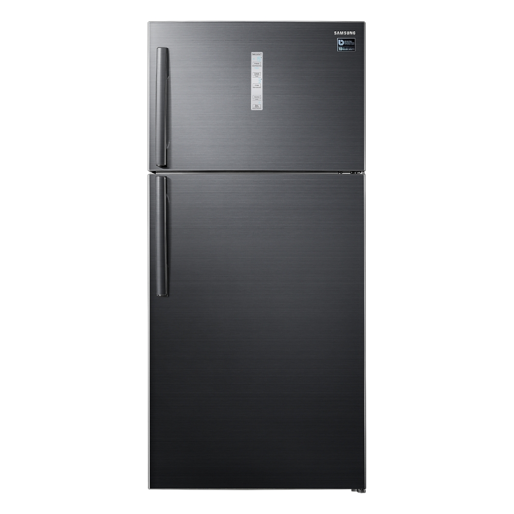 Buy Samsung 22cft refrigerator top mount freezer - silver (rt62k7050slb) in Saudi Arabia
