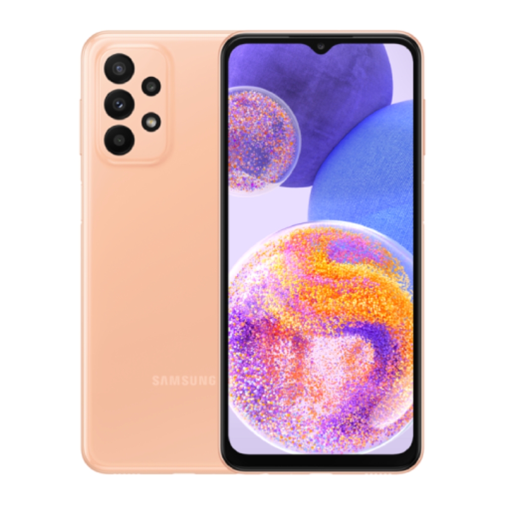 Buy Samsung galaxy a23 64gb phone - orange in Saudi Arabia