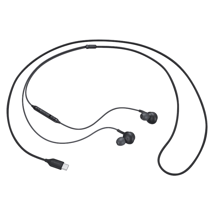 Buy Samsung type-c headphones - black in Saudi Arabia