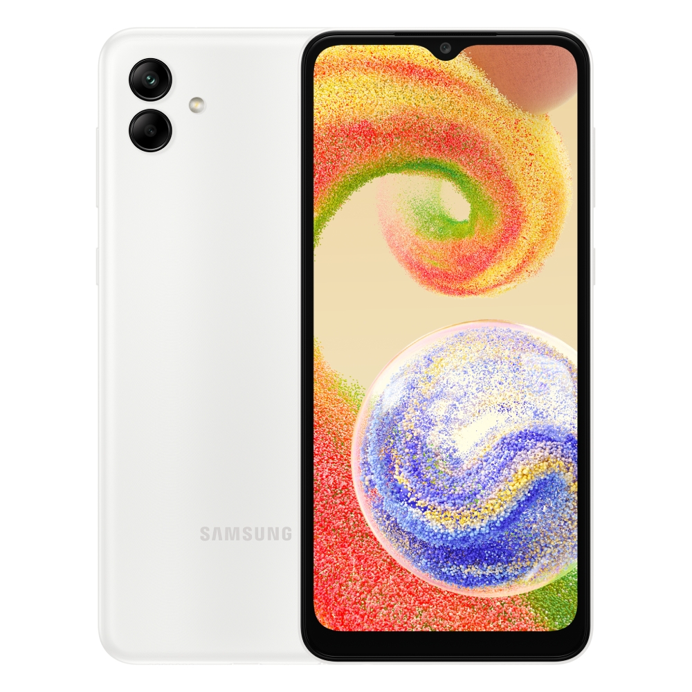 

Samsung galaxy a04 6. 5-inch, 32gb, 3gb ram phone - white