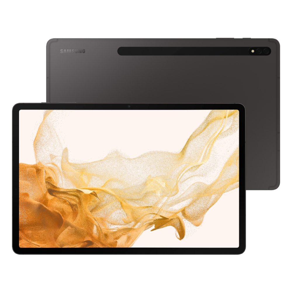 Buy Samsung galaxy tab s8+ 128gb wi-fi 12. 4-inch tablet - grey in Saudi Arabia