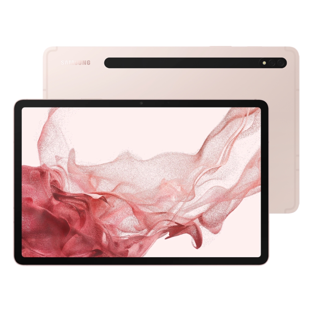 Buy Samsung galaxy tab s8 128gb wi-fi 11-inch tablet - pink gold in Saudi Arabia