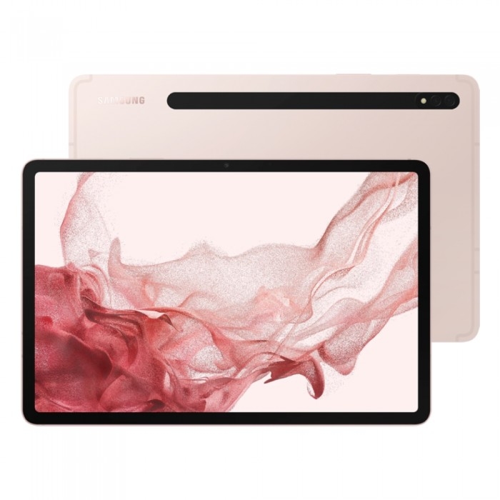 Buy Samsung galaxy tab s8 128gb 5g 11-inch tablet - pink gold in Saudi Arabia