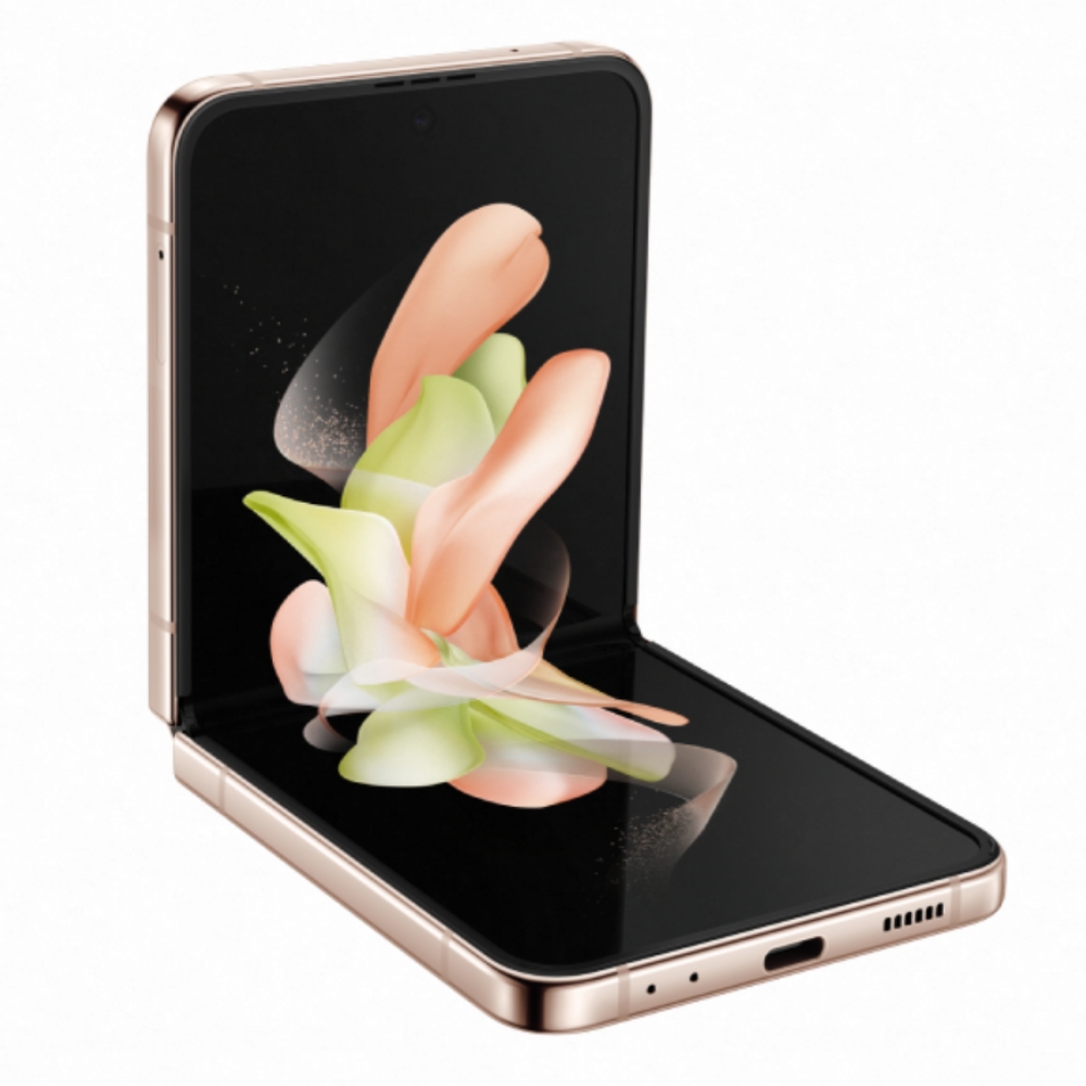 

Samsung galaxy z flip 4 5g 128gb phone - pink gold