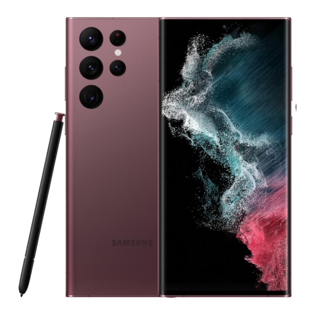 

Samsung galaxy s22 ultra 5g 256gb phone - burgundy