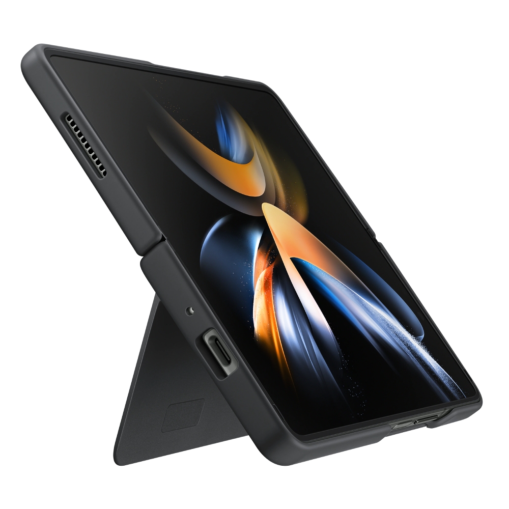 

Samsung slim standing case for galaxy fold 4 - black