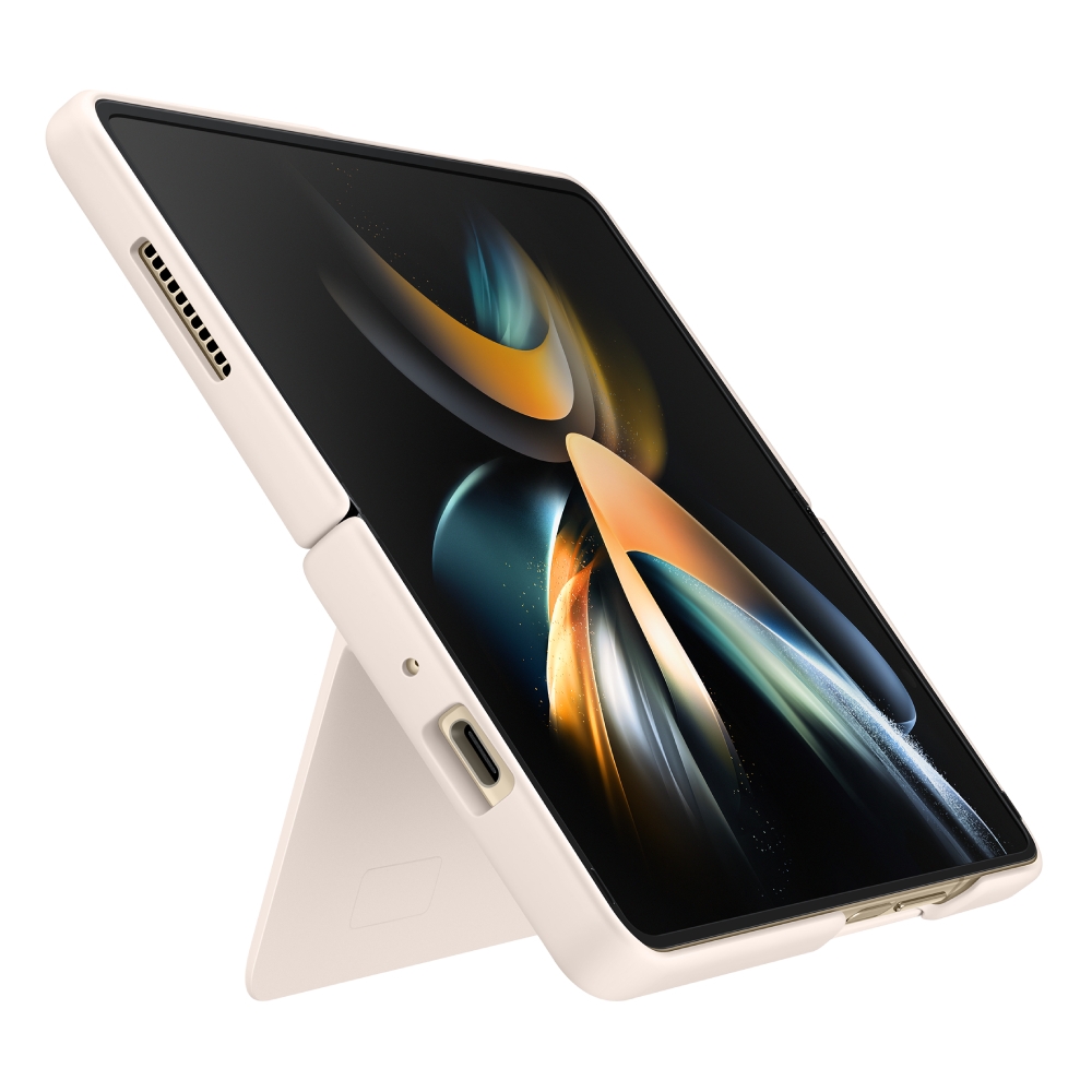 

Samsung slim standing case for fold 4 - sand