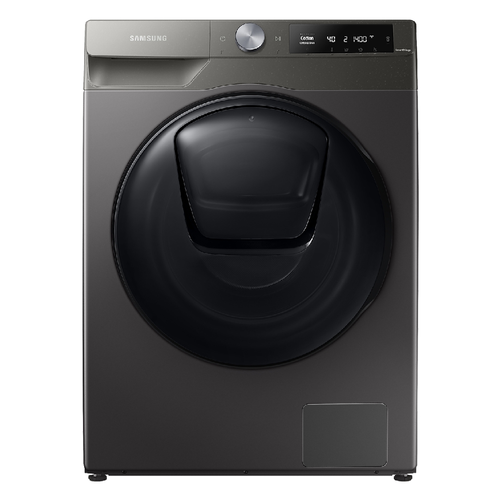 Buy Samsung washer dryer 9/6kg front load (wd90t654dbn) inox in Saudi Arabia