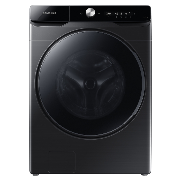 Buy Samsung washer/dryer 21/12kg front load (wd21t6300gv) black in Saudi Arabia
