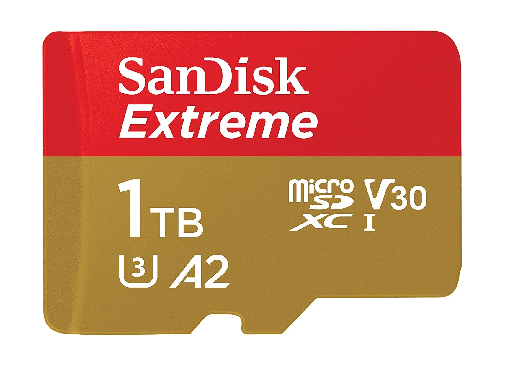 Buy Sandisk extreme 1tb microsdxc memory card - (sdsqxa1-1t00-gn6mn) in Saudi Arabia