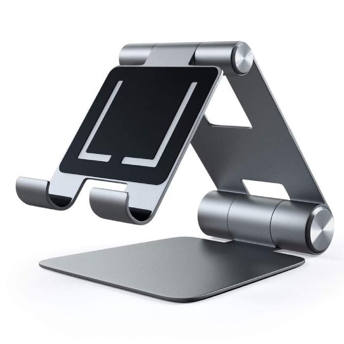 Buy Satechi r1 adjustable mobile stand - space gray in Saudi Arabia