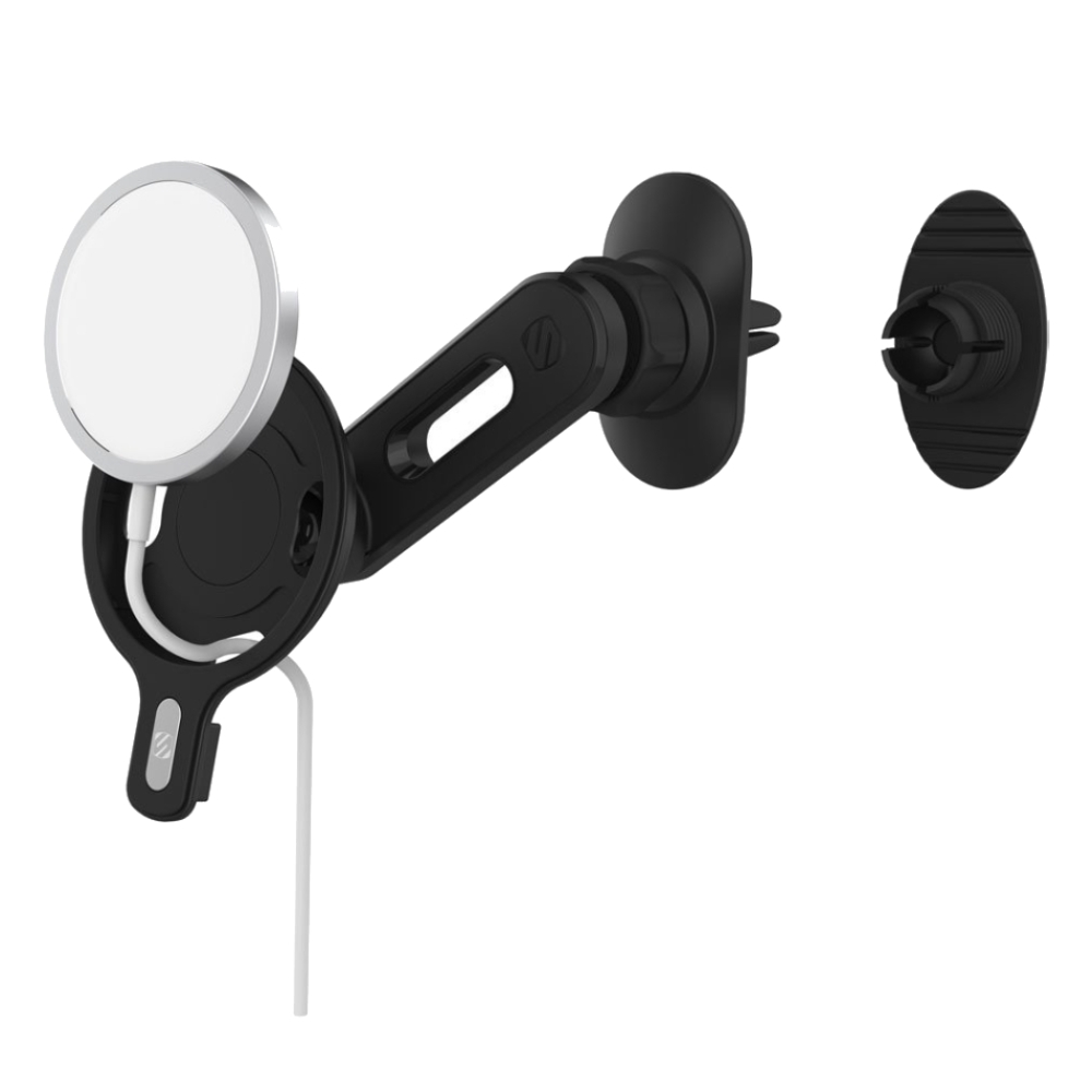 

Scosche 4 in 1 magic mount & 20w pd car charger for magsafe iphone