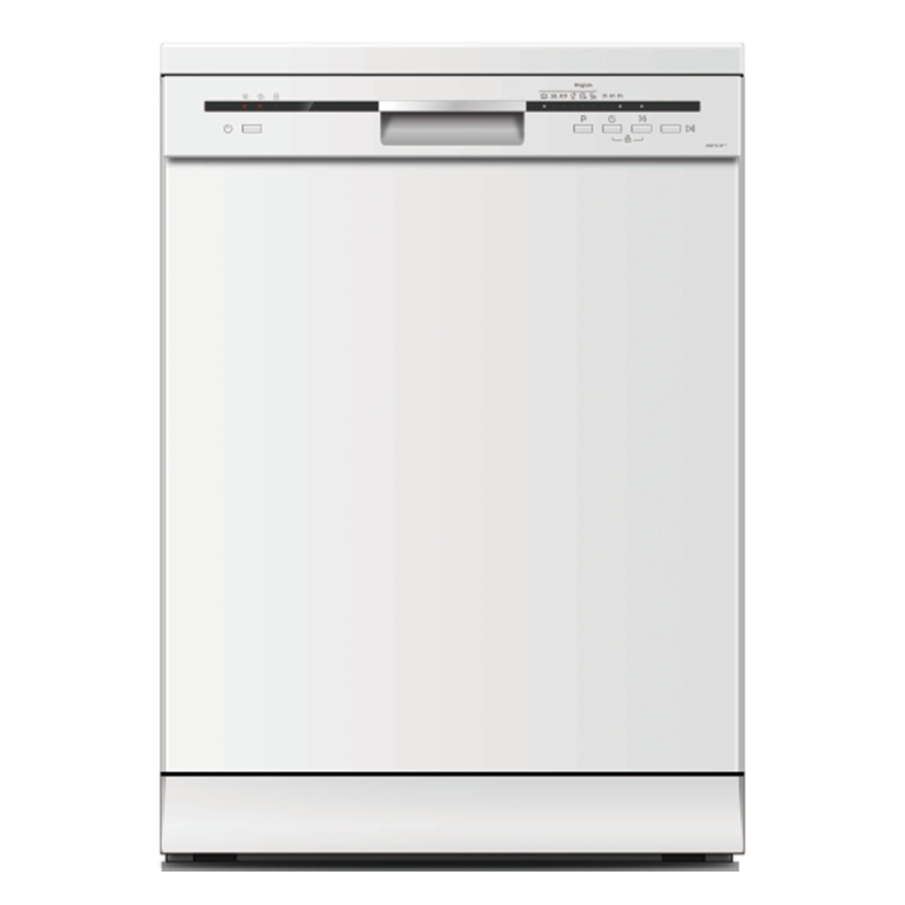 Buy Sharp dish washer 12 place setting with 6 programs | (qw-mb612k-wh3) white in Saudi Arabia
