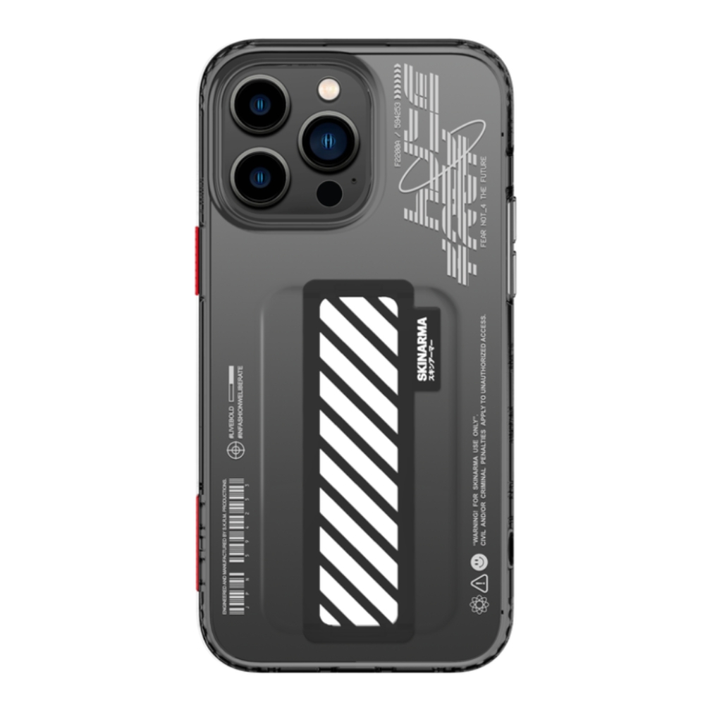 

Skinarama kaze case and silicone grip for iphone 14 pro
