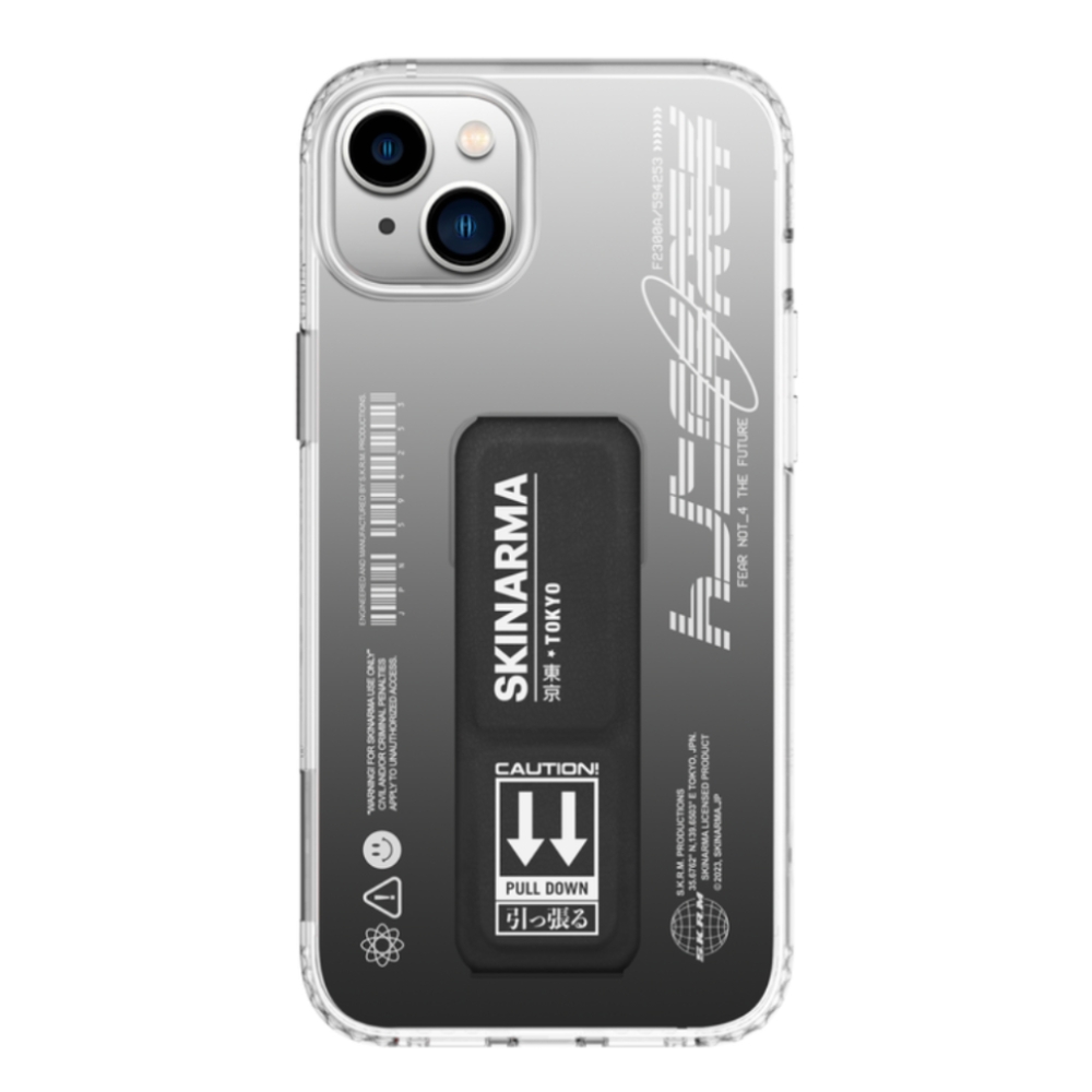 

Skinarama taihi kobai case and grip stand for iphone 14 plus - black